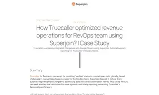 Preview of the Truecaller Case Study