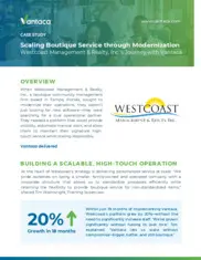 Preview of the Westcoast Management & Realty, Inc. Case Study