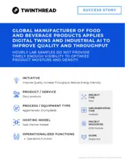 Preview of the Global Manufacturer of Food and Beverage Products Case Study