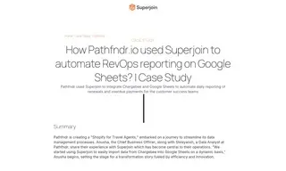 Preview of the Pathfndr Case Study