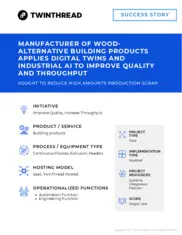 Preview of the Large Manufacturer of Wood-Alternative Building Products Case Study