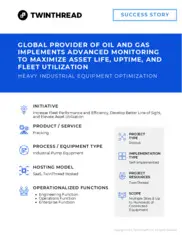 Preview of the Global Oil and Gas Company Case Study