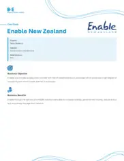 Preview of the Enable New Zealand Case Study