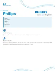Preview of the Philips Case Study
