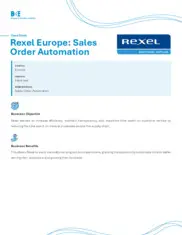 Preview of the Rexel Europe Case Study