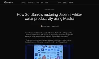 Preview of the SoftBank Case Study