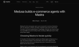 Preview of the Medusa Case Study