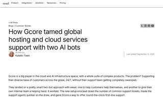 Preview of the Gcore Case Study