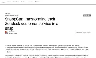 Preview of the SnappCar Case Study