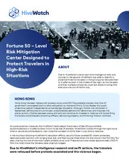 Preview of the Fortune 50 Travelers Company Case Study