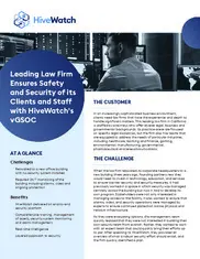 Preview of the Large Law Firm Case Study