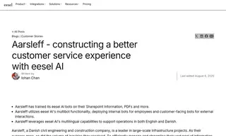 Preview of the Aarsleff Case Study