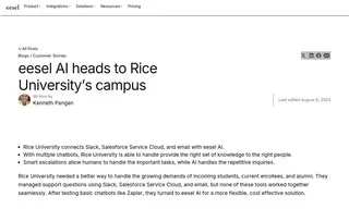 Preview of the Rice University Case Study