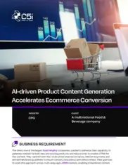 Preview of the Multinational Food & Beverage Company Case Study