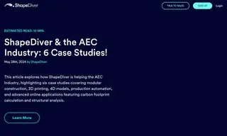 Preview of the Architecture, Engineering, and Construction Company Case Study