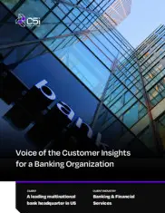 Preview of the Leading Multinational Bank Case Study