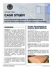 Preview of the ARTDENTECK Case Study