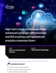 Preview of the High-Tech Cloud Solutions Company Case Study