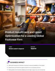 Preview of the Leading Global Footwear Firm Case Study