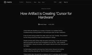 Preview of the Artifact Case Study