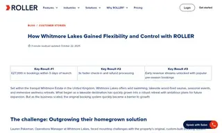 Preview of the Whitmore Lakes Case Study