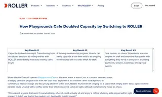 Preview of the Playgrounds Cafe Case Study