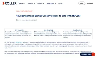 Preview of the Bingemans Case Study