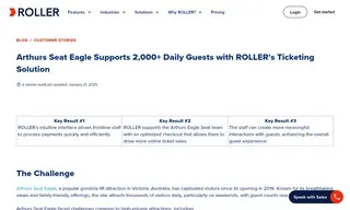 Preview of the Arthurs Seat Eagle Case Study