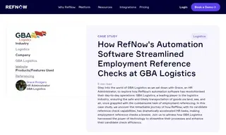 Preview of the GBA Logistics Case Study