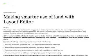 Preview of the Akuo Energy Case Study