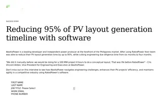 Preview of the AboitizPower Case Study