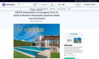 Preview of the Vesta Hospitality Case Study