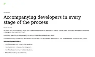 Preview of the Casa dos Ventos Case Study