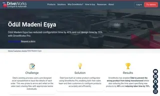Preview of the Ödül Madeni Eşya Case Study