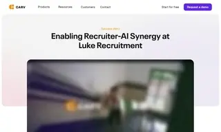 Preview of the Luke Recruitment Case Study