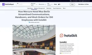 Preview of the Mercure Hotel MOA Berlin Case Study