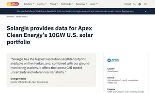Preview of the Apex Clean Energy Case Study