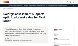 Preview of the First Solar Case Study