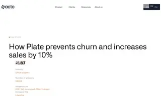 Preview of the Plate Case Study