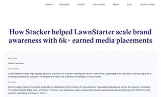 Preview of the LawnStarter Case Study