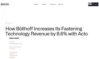 Preview of the Bollhoff Case Study
