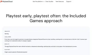 Preview of the Included Games Case Study