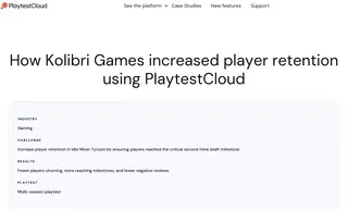 Preview of the Kolibri Games Case Study