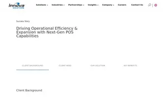 Preview of the Global Cloud-based Point-of-sale (POS) and eCommerce Software Provider Case Study