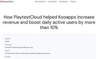 Preview of the Kooapps Case Study