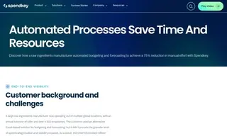 Preview of the Multinational Raw Ingredient Manufacturer Case Study