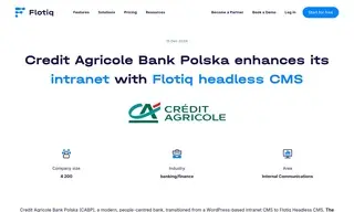 Preview of the Credit Agricole Bank Polska Case Study
