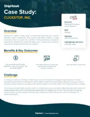 Preview of the Clickstop Case Study