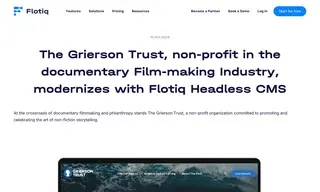 Preview of the Grierson Trust Case Study