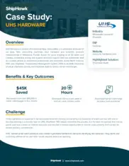 Preview of the UHS Hardware Case Study